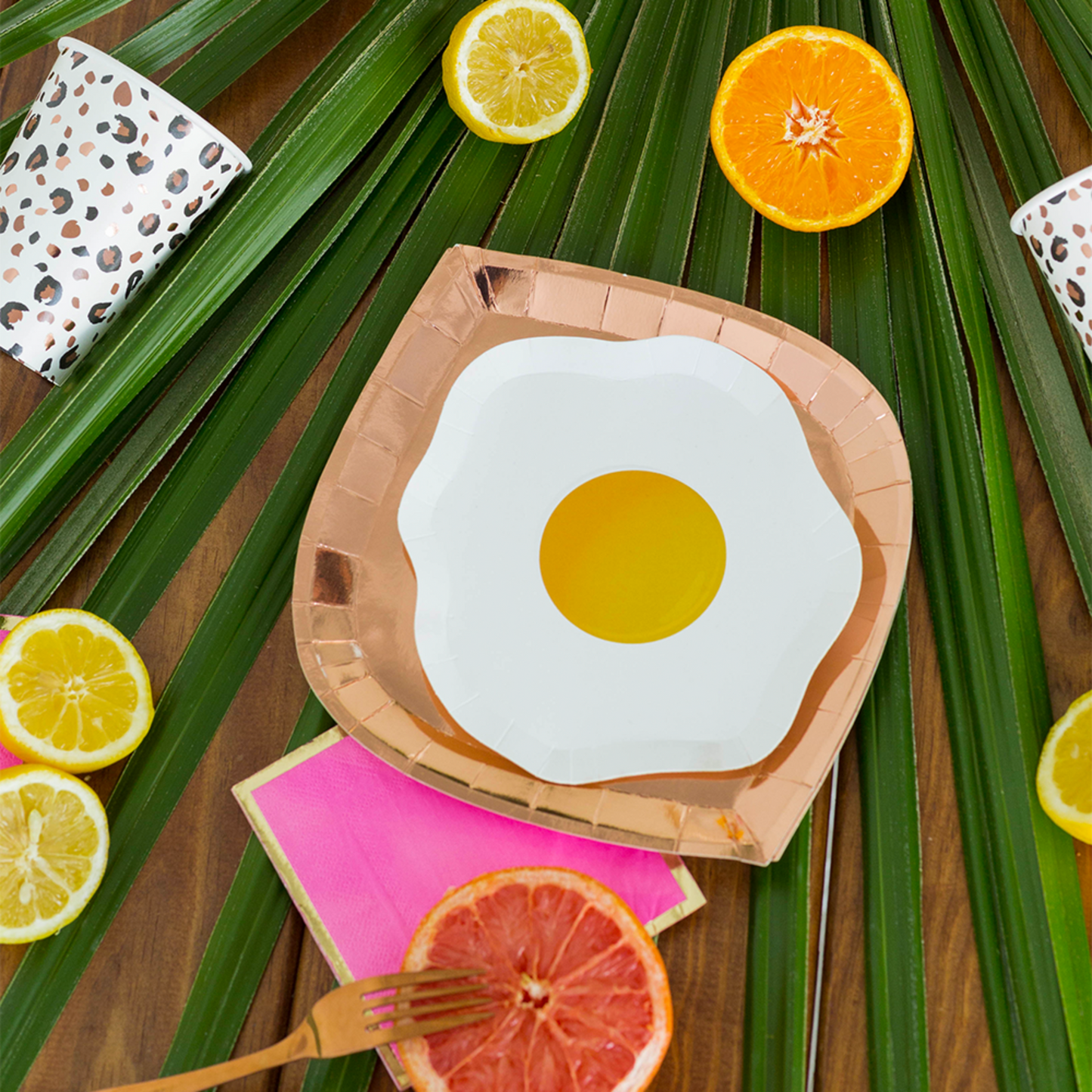 Yemas en tus platos de cena