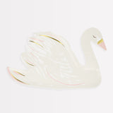 Platos con forma de cisne (x 8)