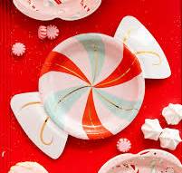 Plato de 11" con forma de caramelo