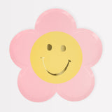 Platos de flores Happy Icons (x8)
