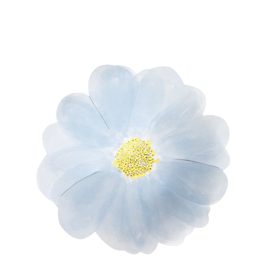 Platos pequeños de jardín de flores (x 8)