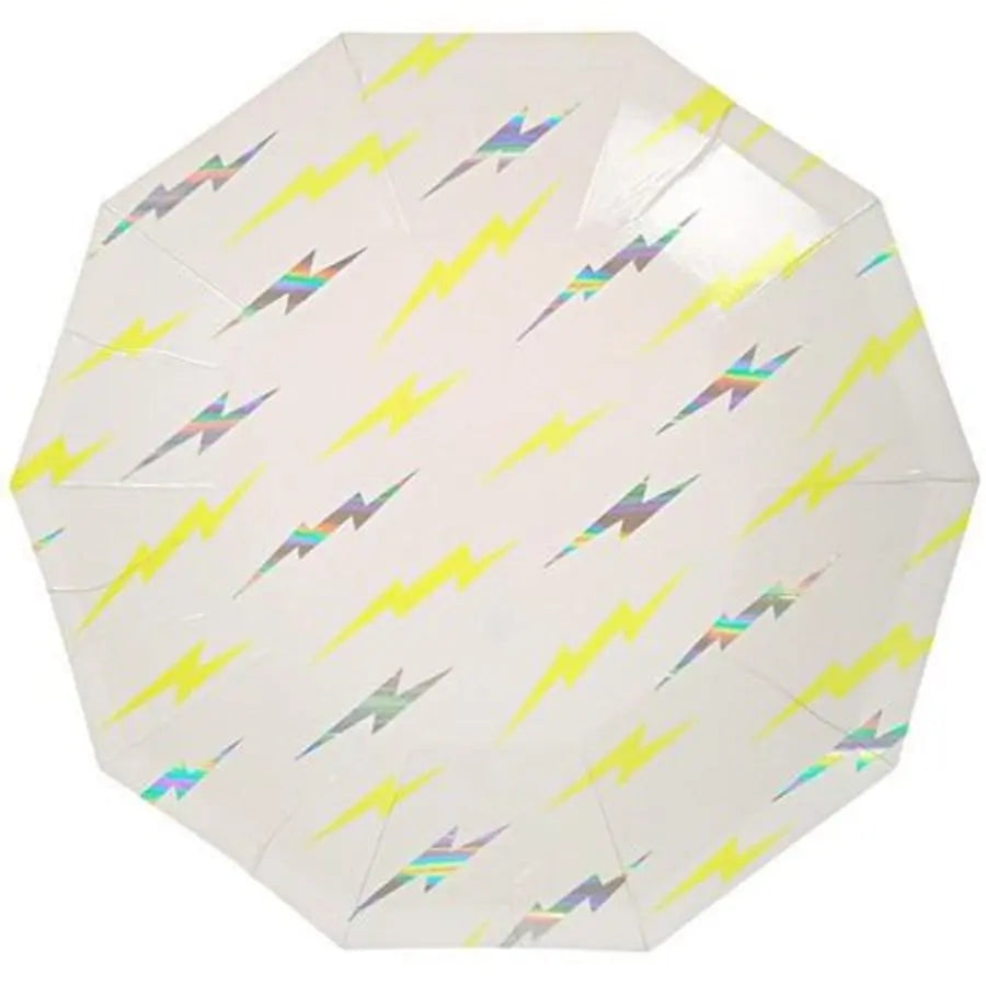 Meri Meri Superhéroes Zap! Platos - Almuerzo 8 unidades