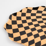 Platos de acompañamiento de cuadros de Halloween (x 8)