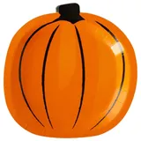 My Mind's Eye - Juego de platos con forma de calabaza de acuarela de Boo Crew