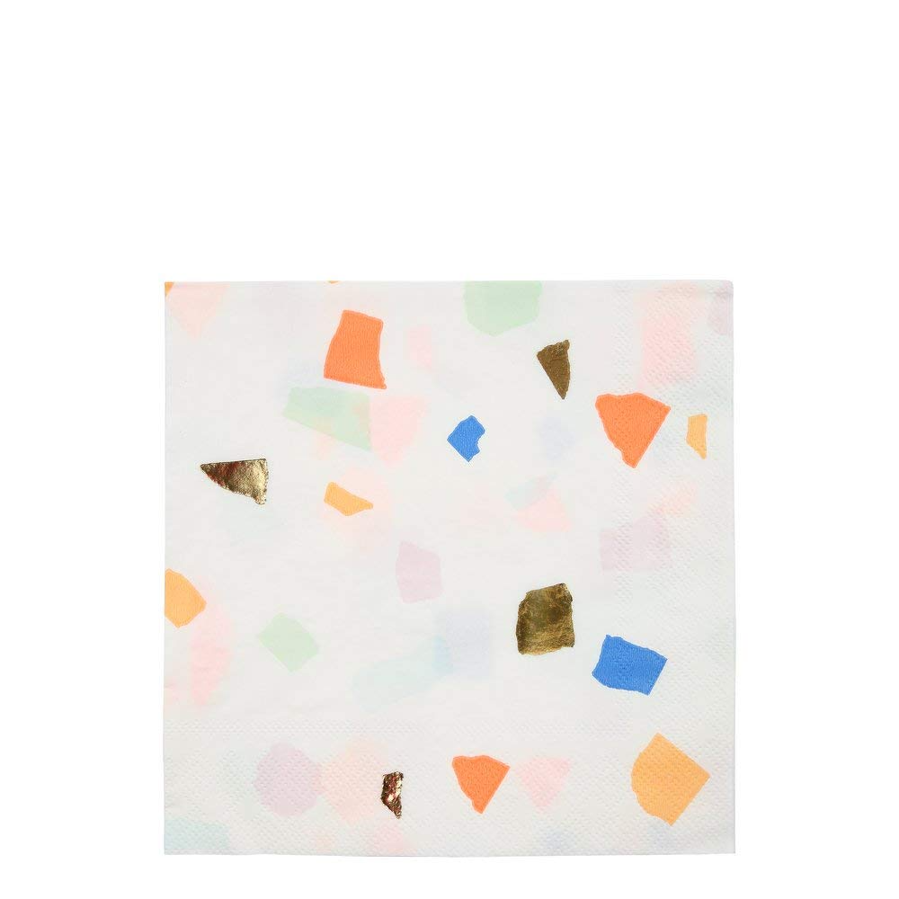 Servilletas Terrazo Brillantes Grandes