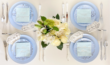 Servilletas plateadas iridiscentes con forma de diamante (juego de 20)