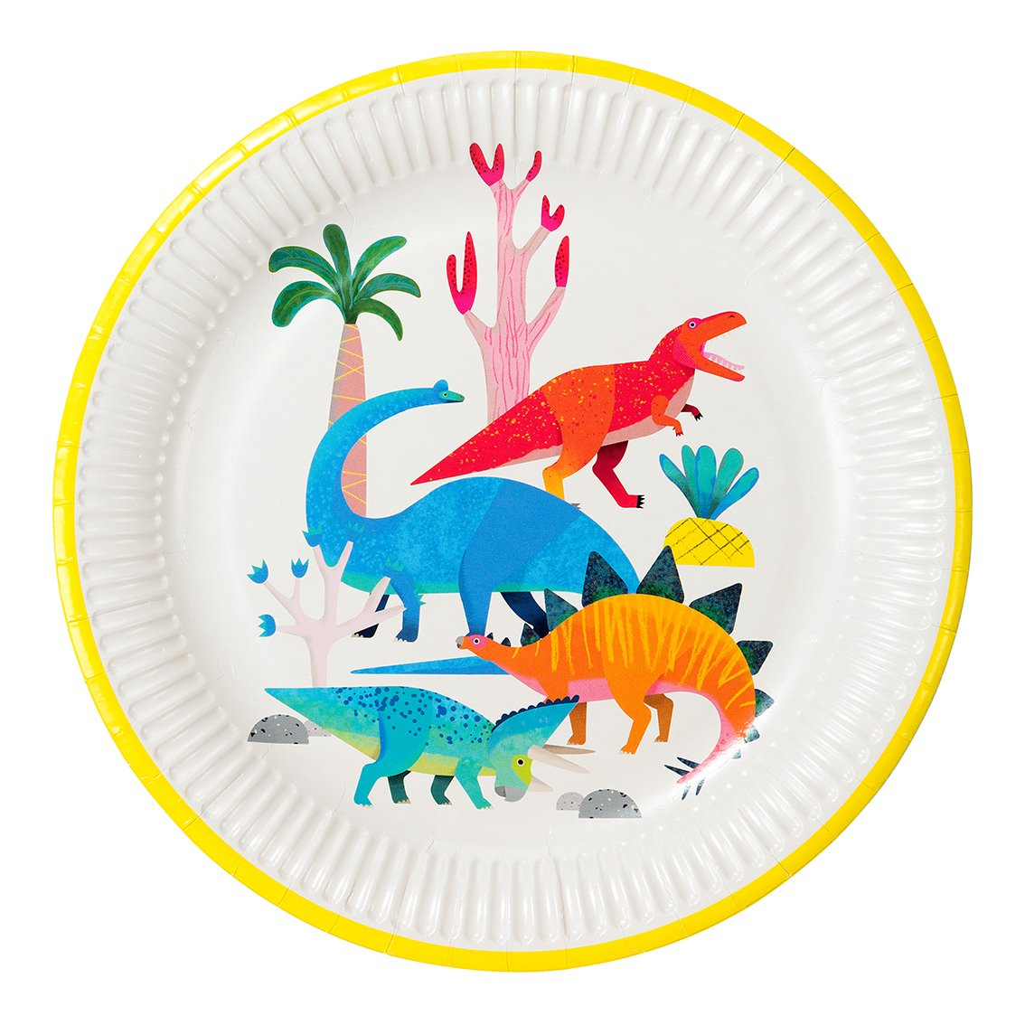 Platos de dinosaurios para fiestas DINO-PLATE