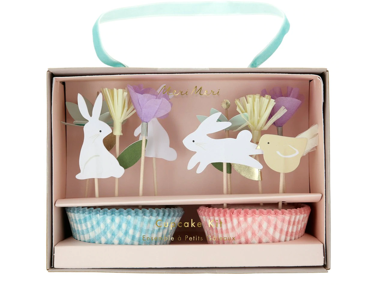 Kit para cupcakes de Pascua Meri Meri, 24 adornos