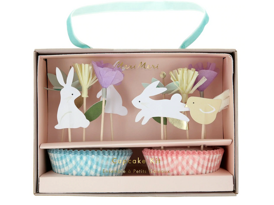 Kit para cupcakes de Pascua Meri Meri, 24 adornos