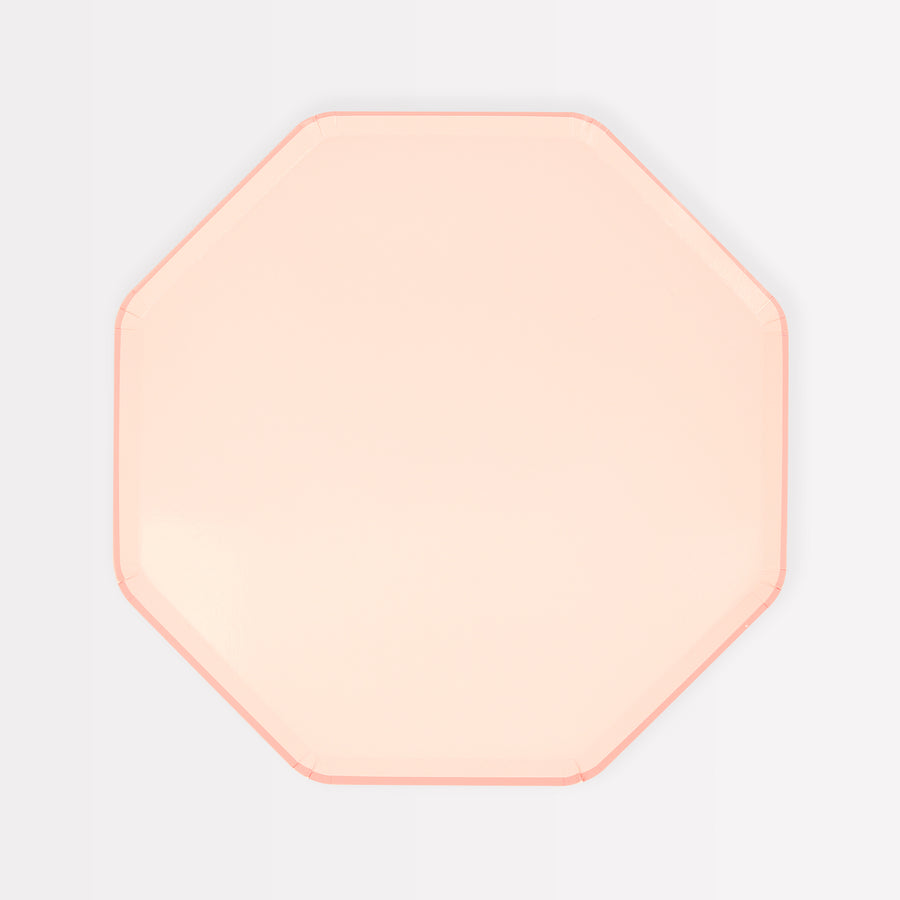 Platos de acompañamiento de bailarina rosa (x 8)