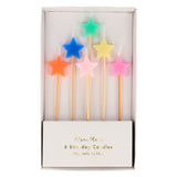 Velas Estrella Mixtas (x 6)