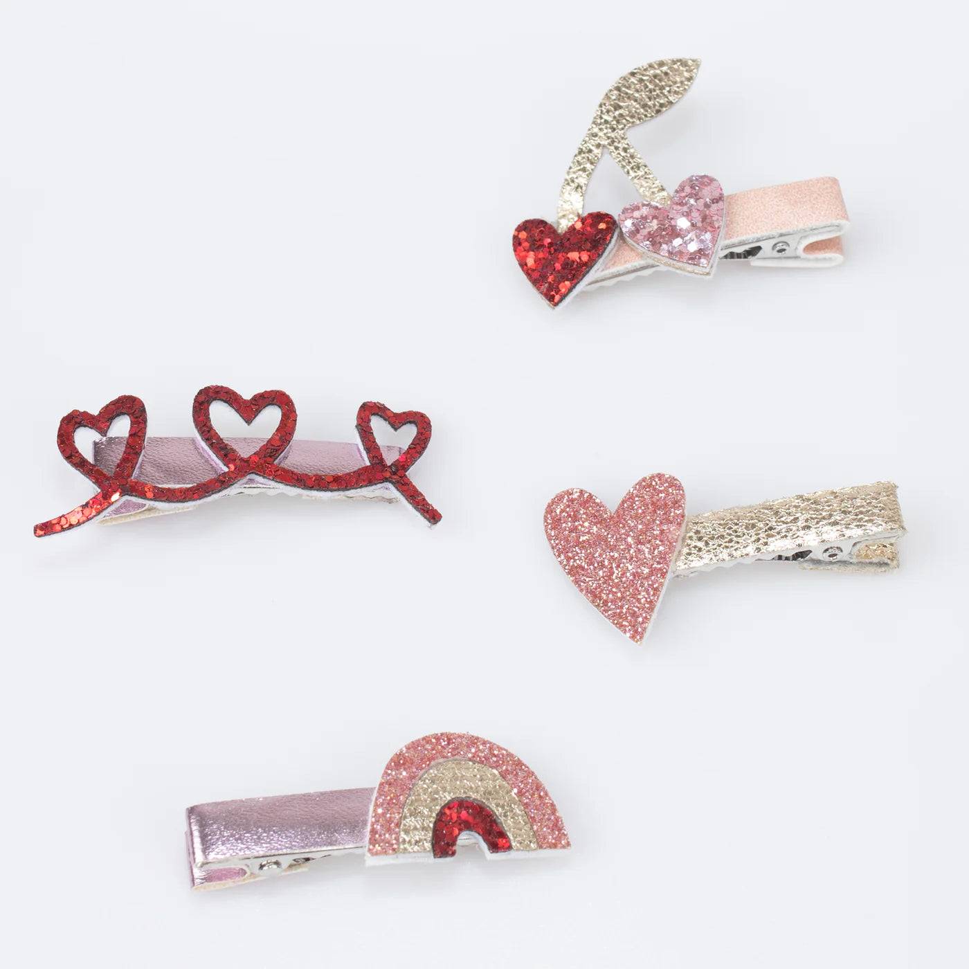 Valentine's Hair Clips