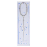 Velas plateadas con números del 0 al 9